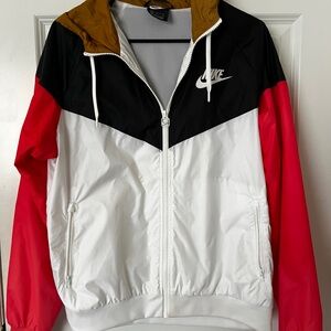 Nike White Mesh Jacket